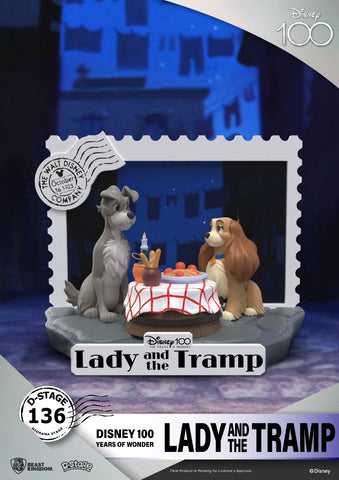 Official Beast Kingdom Disney Lady and The Tramp Figure (11cm)