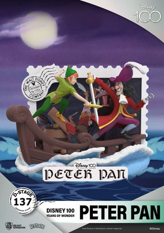 Official Beast Kingdom Disney Peter Pan Figure (11cm)