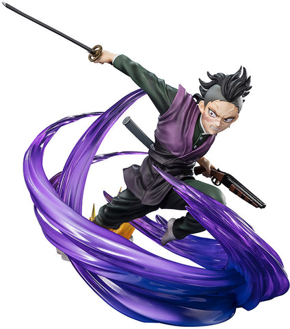 Anime Demon Slayer Genya Shinazugawa Figure - (20cm)