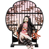 Anime Demon Slayer Resolution Nezuko Layer Scape Figure - (20cm)