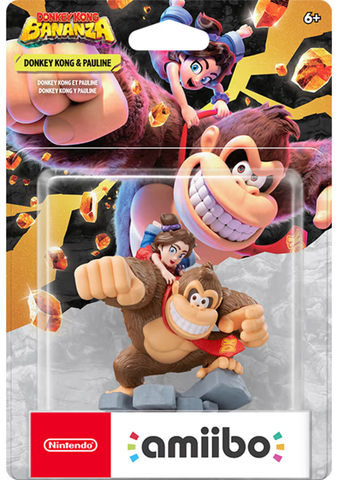 Amiibo - Donkey Kong and Pauline: Donkey Kong Bananza