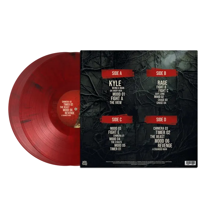 Dying Light: The Beast Original Soundtrack (Red Black Marbled Vinyl)