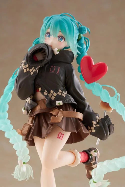 Anime Hatsune Miku - Vocaloid Fashion Outdoor Ver. Figure (18cm)