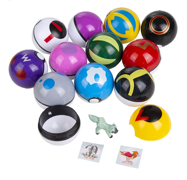 Anime Pokemon Mini PokeBall Figure Toys