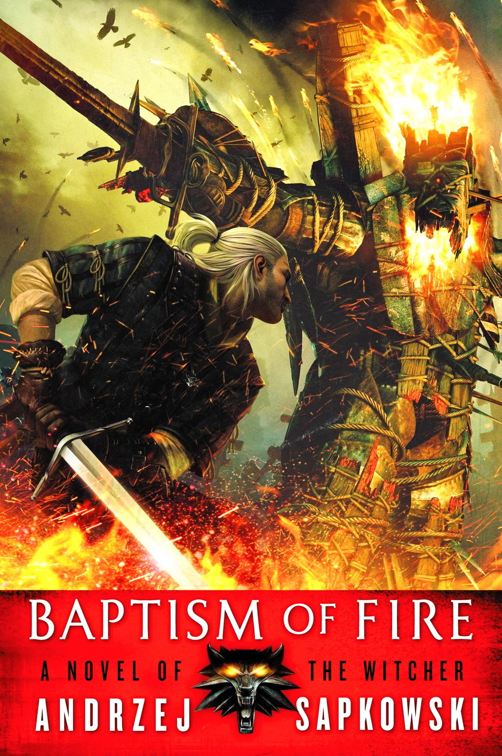A Novel Of The Witcher: Baptism Of Fire (Arabic Version) 413 pages
