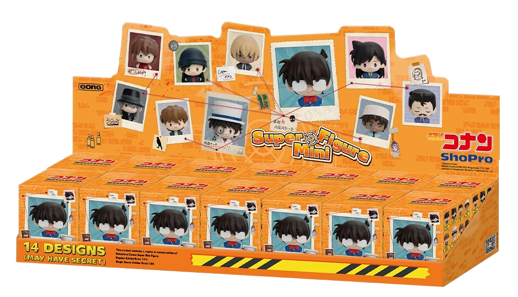 Pop Mart Anime Detective Conan-Super Mini Figure Blind Box (1pcs)