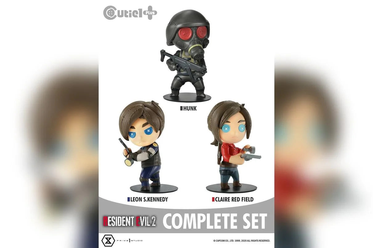 Official Prime 1 Studio Resident Evil 2 Claire Redfield Cutie 1 Plus Figure (12cm)
