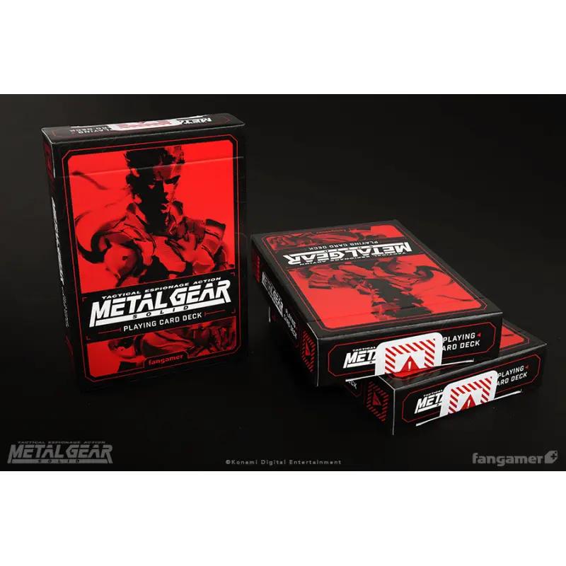 Official Metal Gear Solid Playing Card