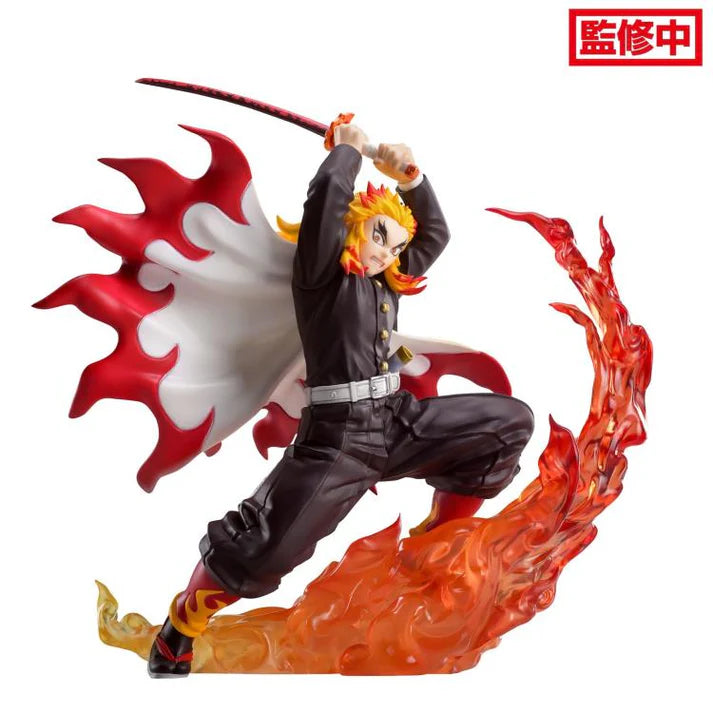 Anime Demon Slayer Kyojuro Rengoku Figure (15cm)