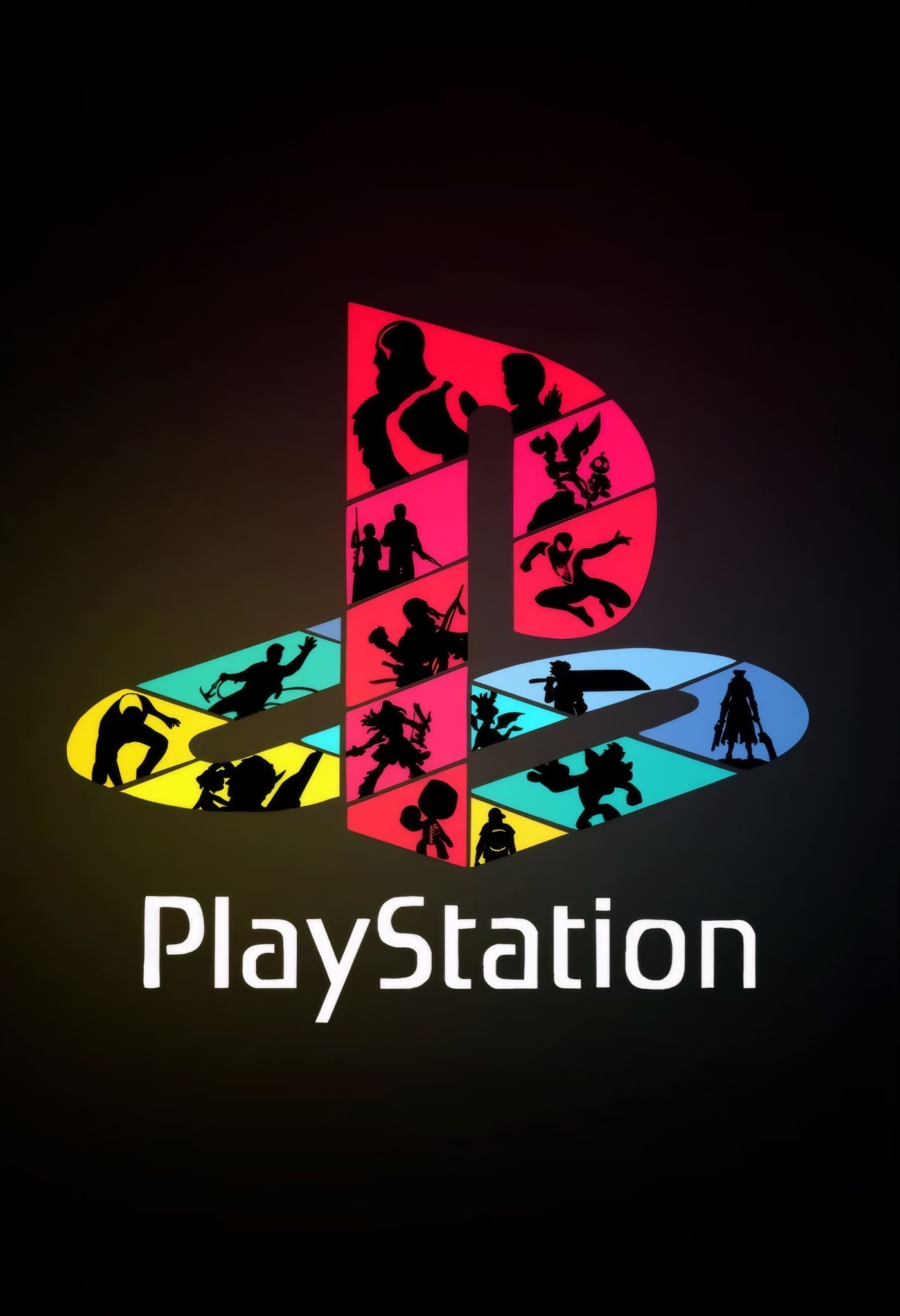 PlayStation Logo Acrylic Magnet (8.5x6cm)