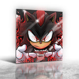 Sonic The Hedgehog - Shadow Frameless Art Painting (30*30 cm)
