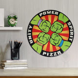 Official Teenage Mutant Ninja Turtles Tin Sign Pizza Power