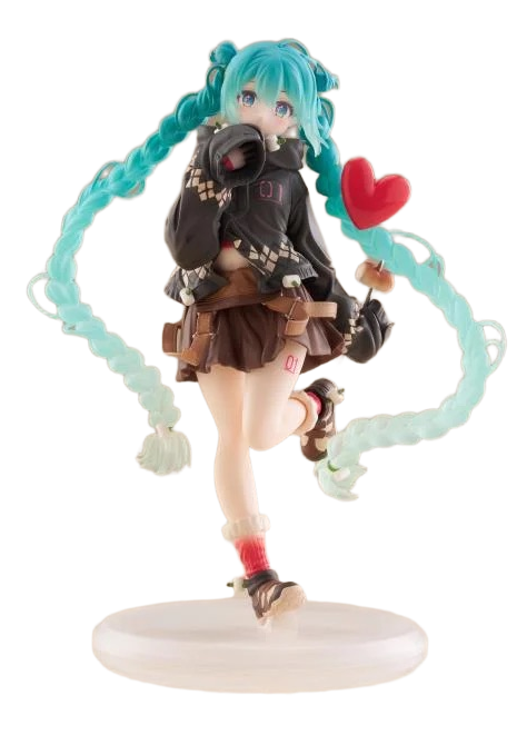 Anime Hatsune Miku - Vocaloid Fashion Outdoor Ver. Figure (18cm)