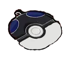 Anime Pokemon Pokeball Metal Keychain