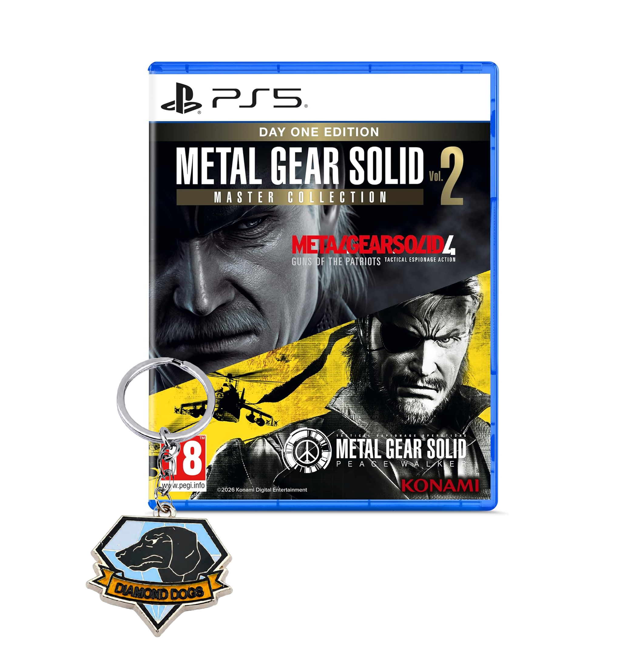 [Pre-Order] [PS5] Metal Gear Solid Master Collection Vol.2 – Day One Edition + Gift Keychain R2