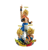 Anime Dragon Ball Z Super Saiyan Gogeta, Son Goku and Vegeta Figure (15cm)