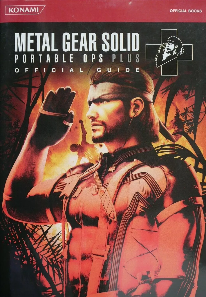 Metal Gear Solid Portable Ops Plus Official Guide Japanese (Second Hand)