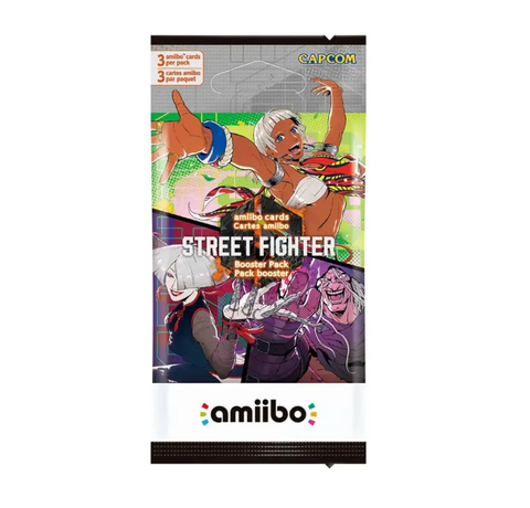 Official NS Street Fighter 6 amiibo Booster Cards (1 pack)