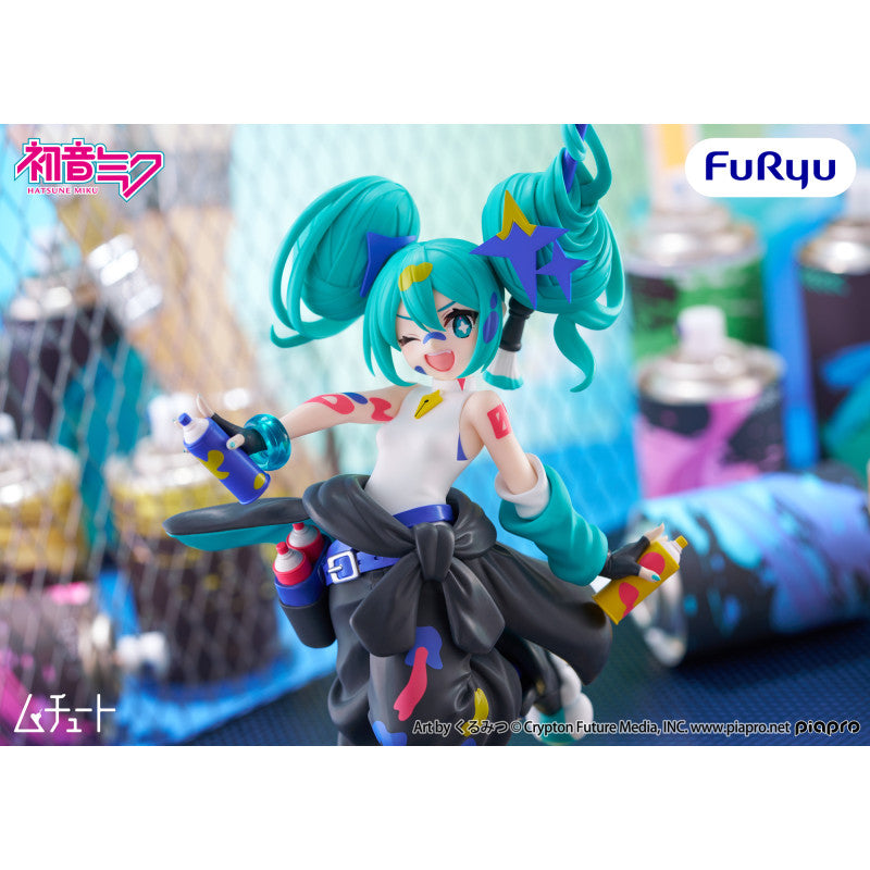 Anime Hatsune Miku Paint Girl Another Color Ver. Figure (19cm)
