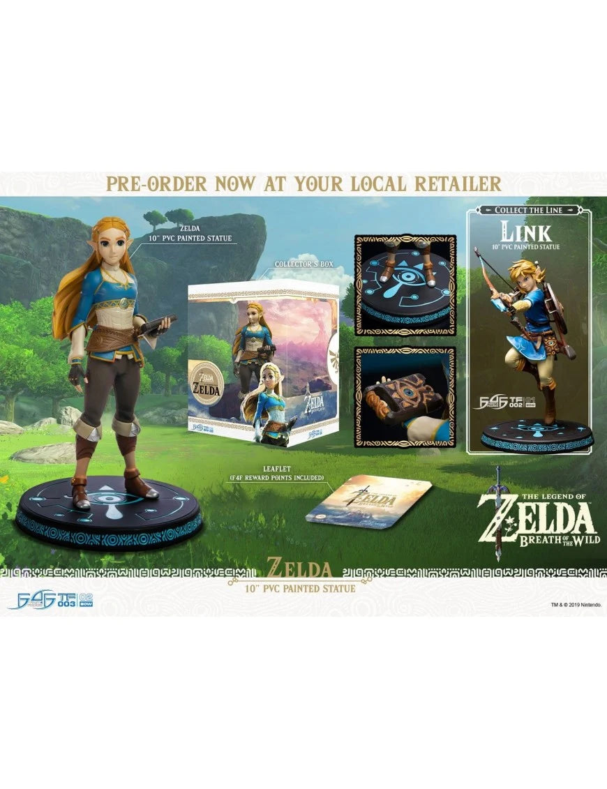 First 4 Figures The Legend of Zelda: Breath of the Wild - Zelda PVC Painted Statue (24cm)