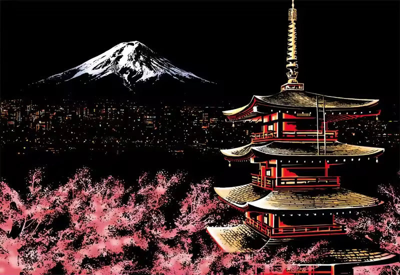 City Scratch Arts: Fujiyama Japan