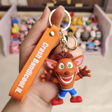 Crash Bandicoot 3D Toy Keychain