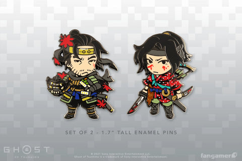 Official Ghost Of Tsushima kings Pins
