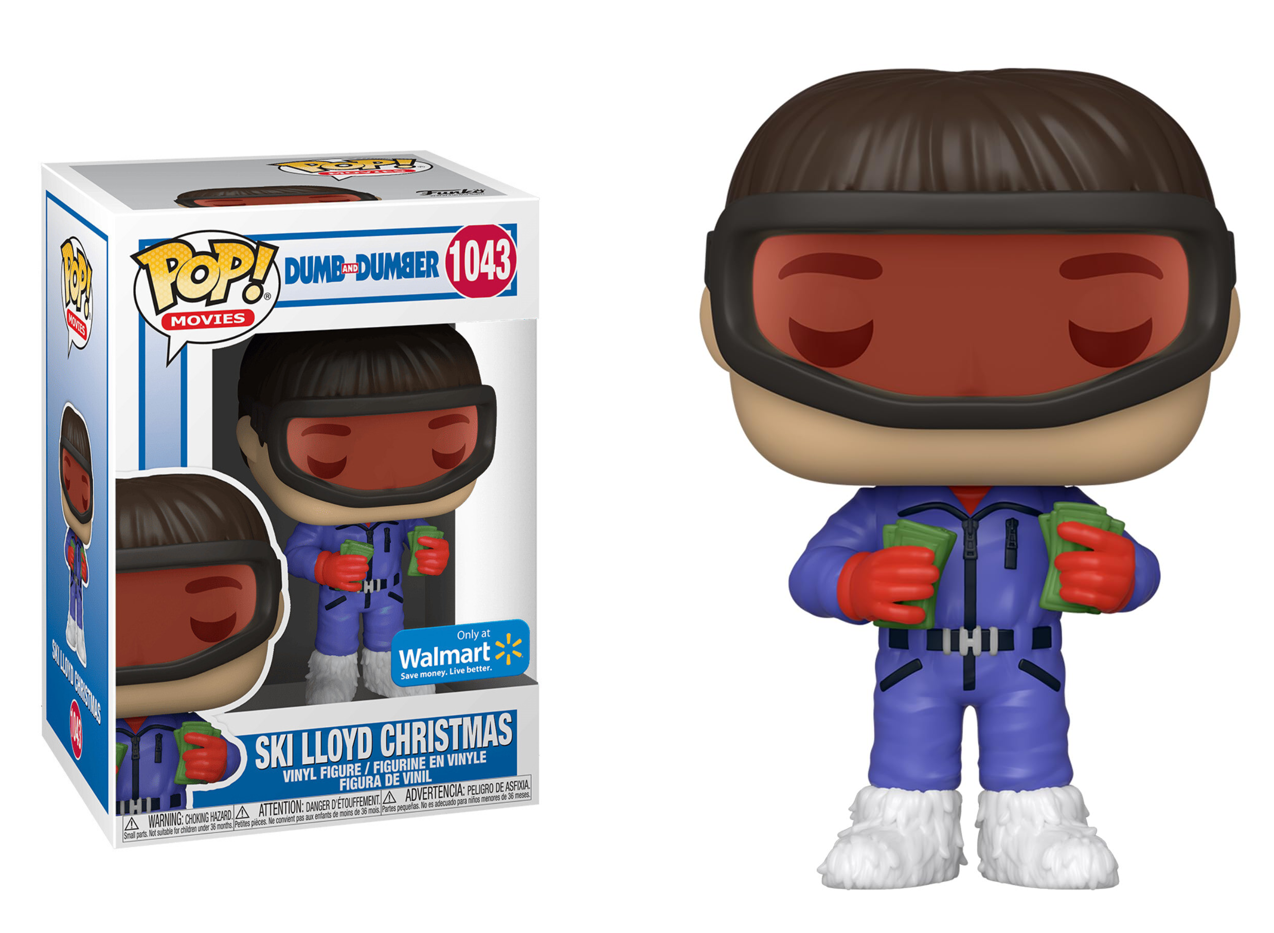 Funko Pop Dumb and Dumber Ski Lloyd Christmas [Walmart Exclusive]