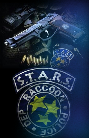 Resident Evil S.T.A.R.S Decorative Painting Wall Wooden Posters (28x43cm)