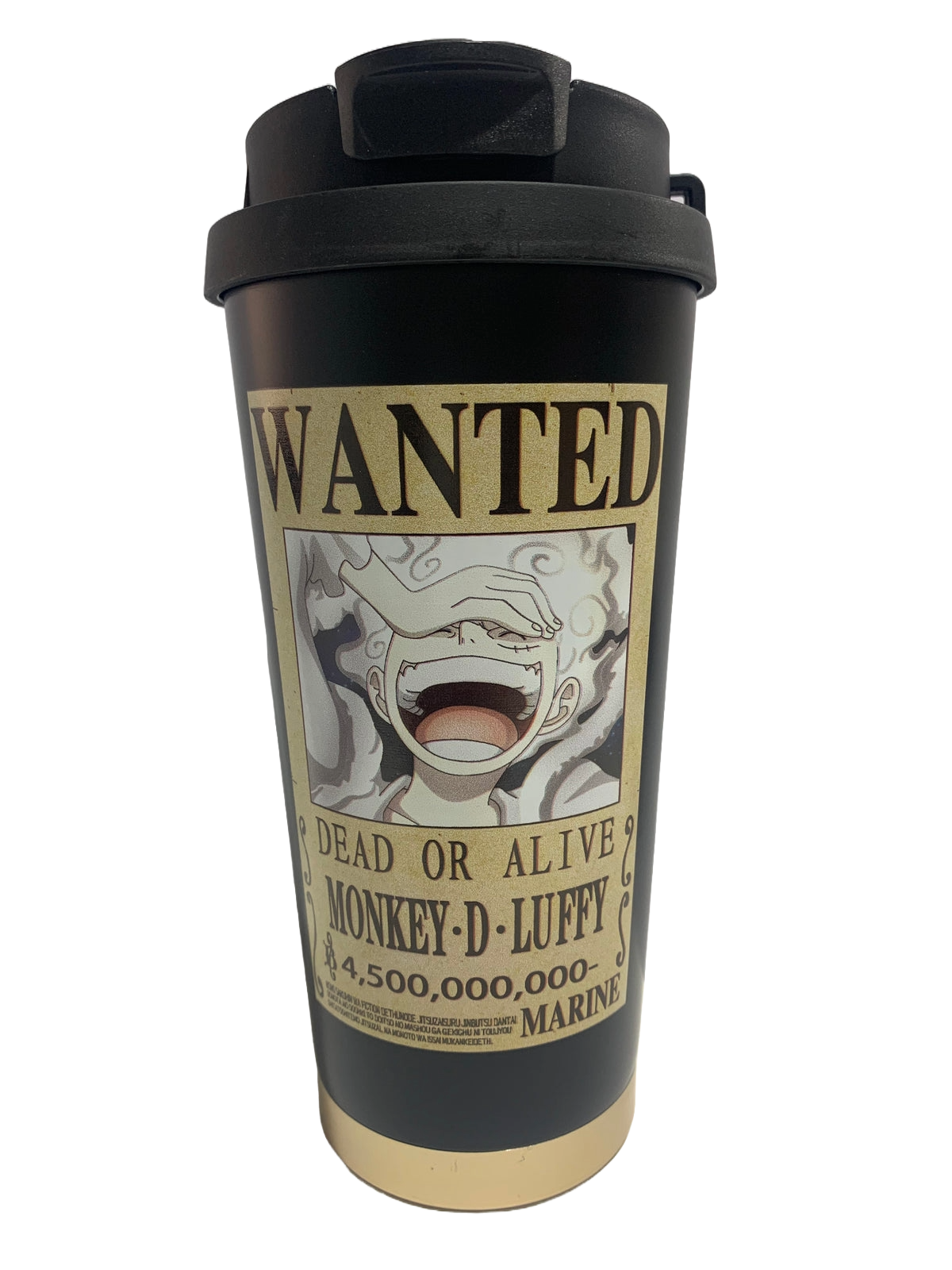 Anime One Piece Wanted Carrying Steel Mug