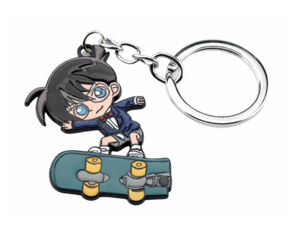 Anime Detective Conan: Conan Skating Keychain