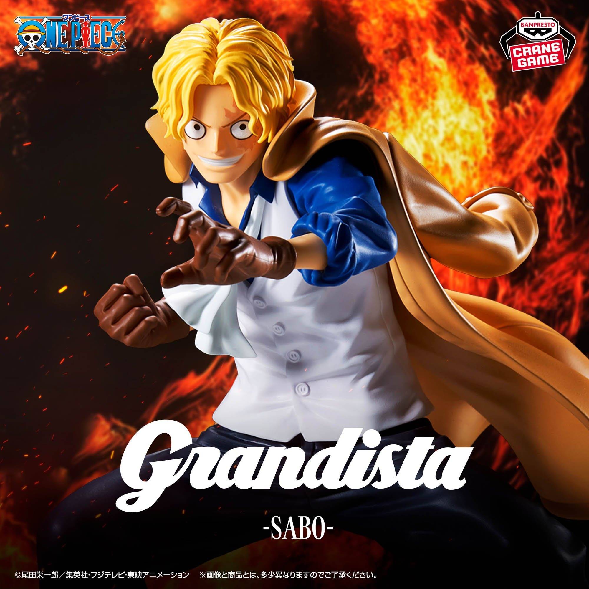 Grandista Anime One Piece - Sabo Figure (23cm)
