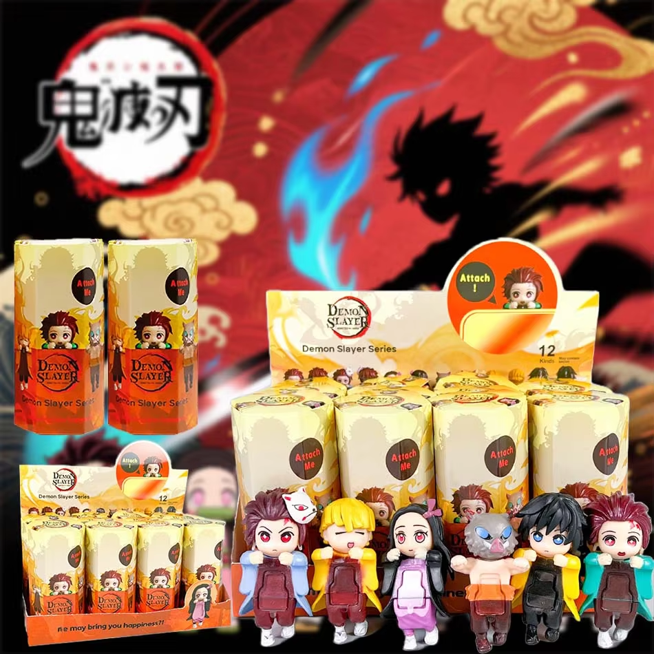 Anime Demon Slayer Mini Attach Me Figure Blind Box (1pcs)