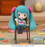 Anime Hatsune Miku 16th Anniversary Sitting Mini Doll Set of 2