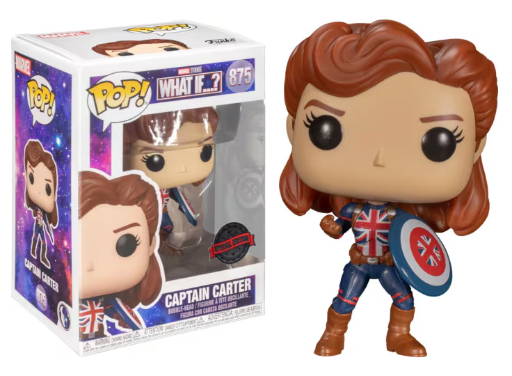 Funko Pop Marvel What If Captain Carter (Special Edition)