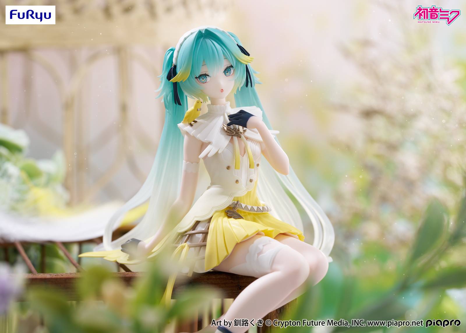 Anime Hatsune Miku: Canary - Noodle Stopper Figure (14cm)