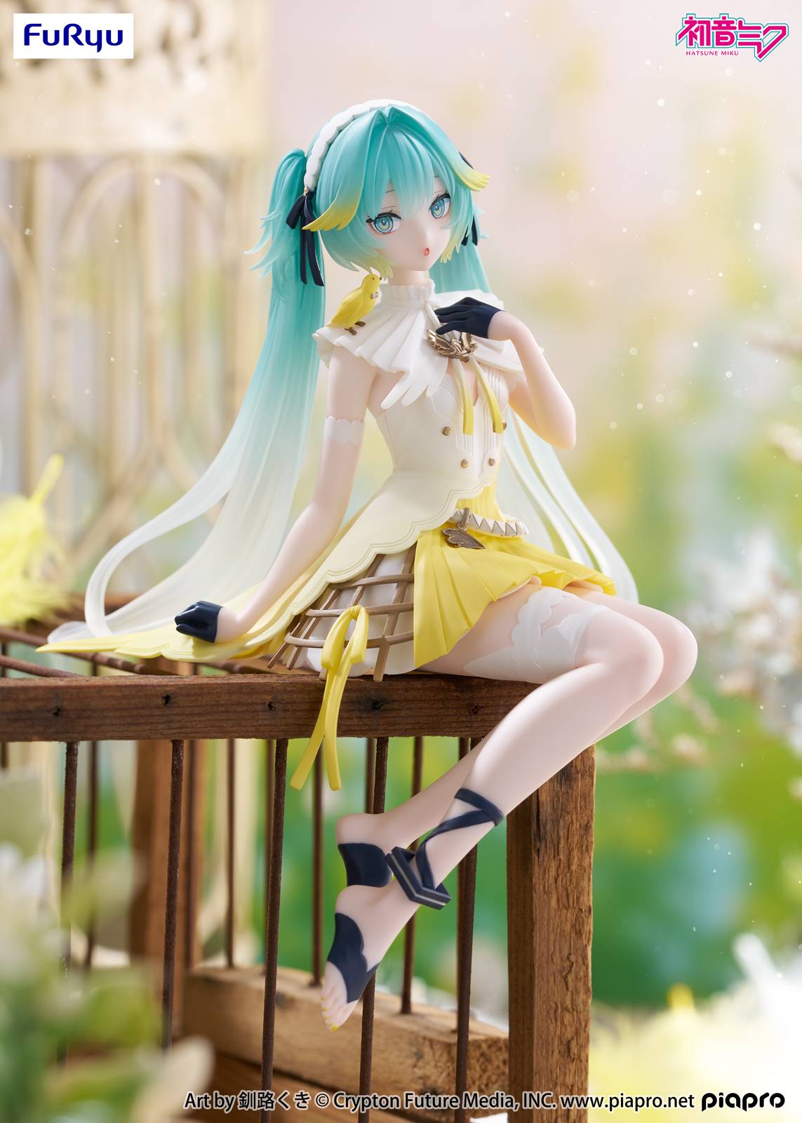Anime Hatsune Miku: Canary - Noodle Stopper Figure (14cm)
