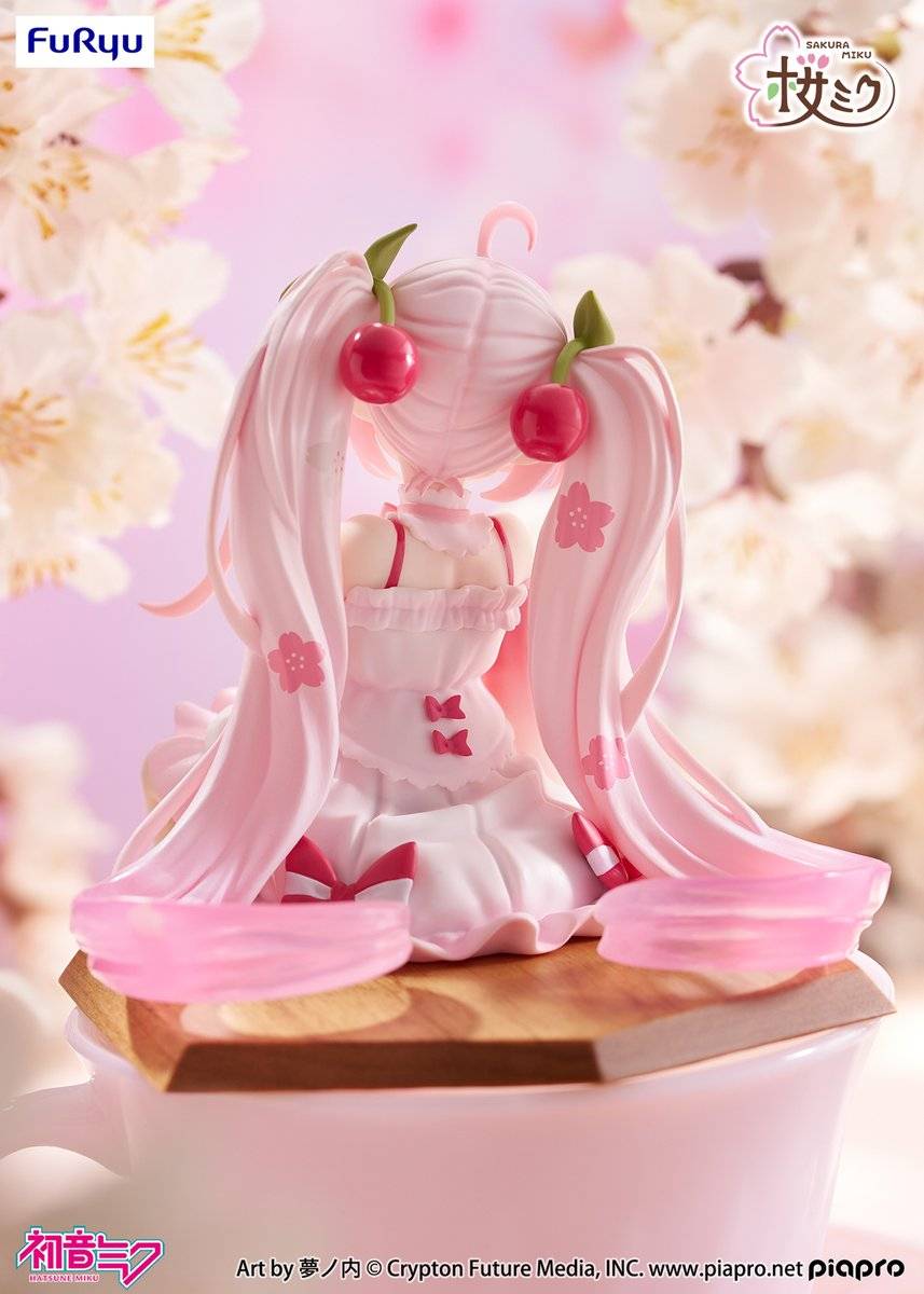 Anime Hatsune Miku: Sakura Miku 2025 - Wink Ver. Noodle Stopper Figure (14cm)