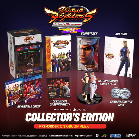 [Pre-Order] Virtua Fighter 5: Ultimate Showdown Collector's Edition R1 (PS4)