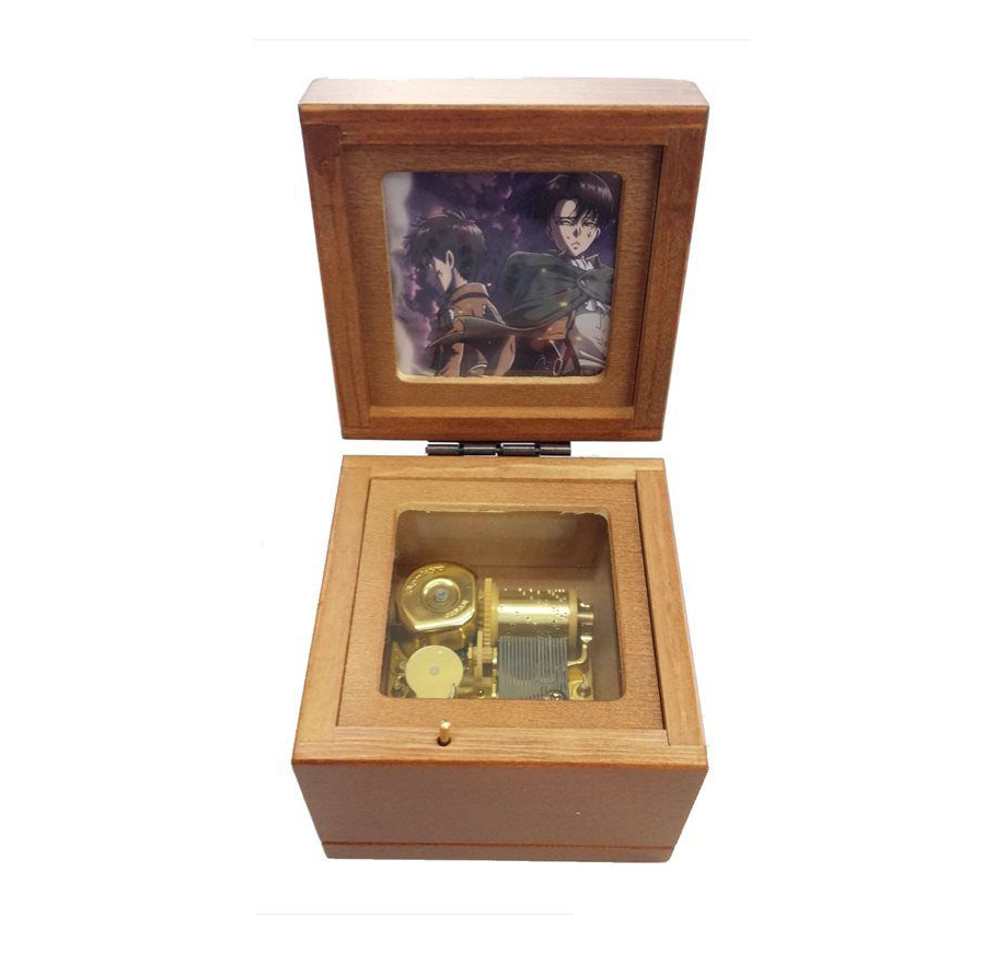 Anime Attack on Titan Woodn Music Box