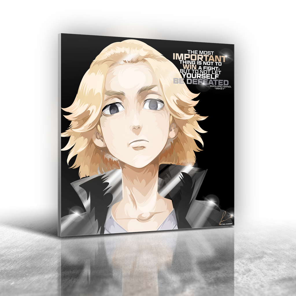 Anime Tokyo Revengers - Manjiro Sano Mikey Frameless Art Painting (30x30cm)