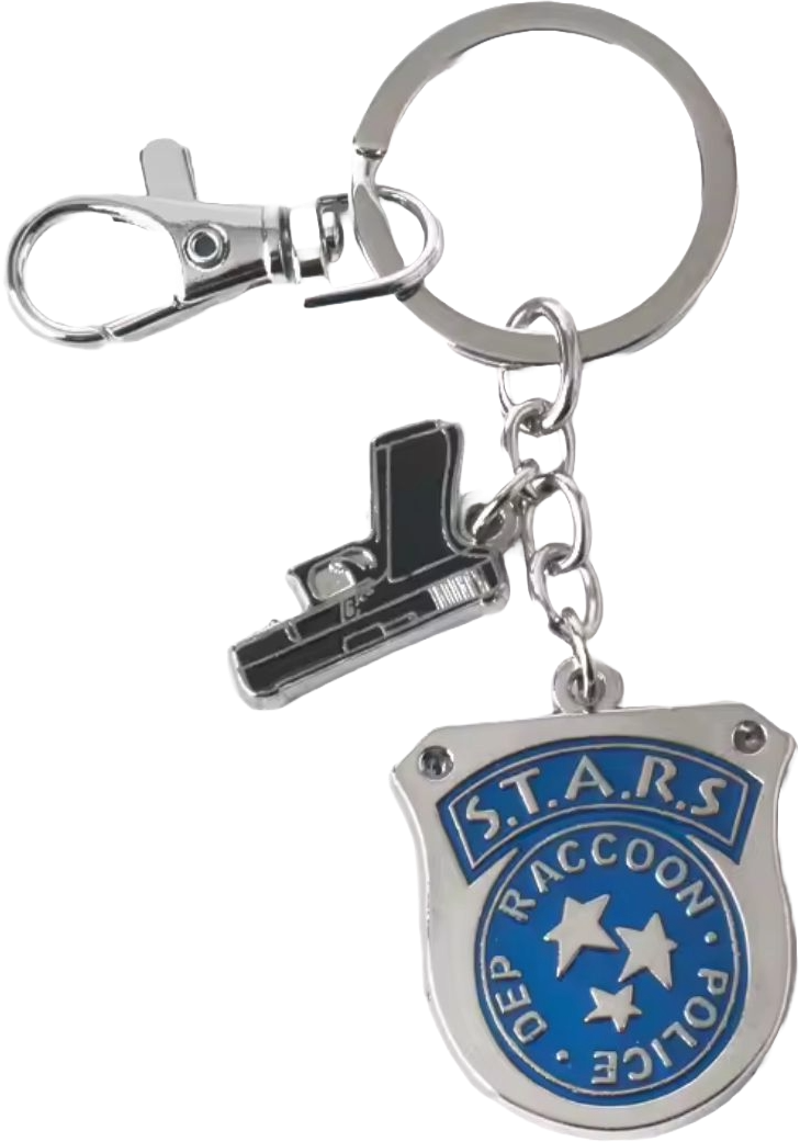 [Horror] Resident Evil S.T.A.R.S. Keychain