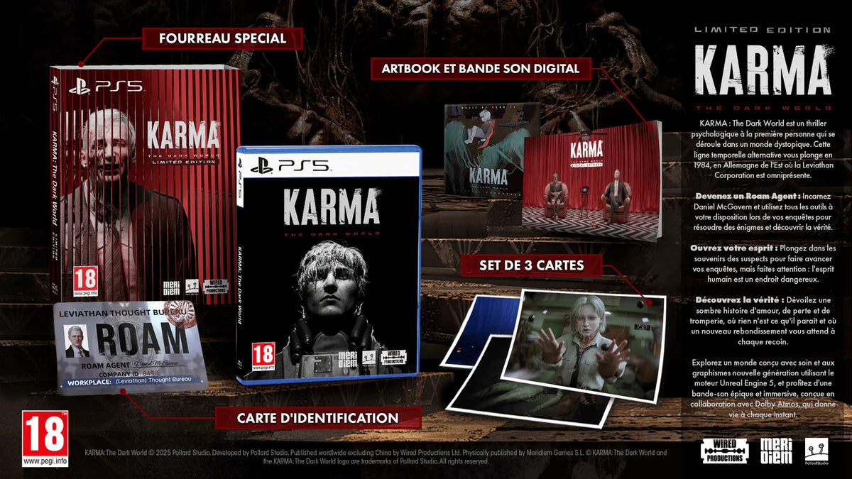 [PS5] KARMA: The Dark World - Limited Edition R2