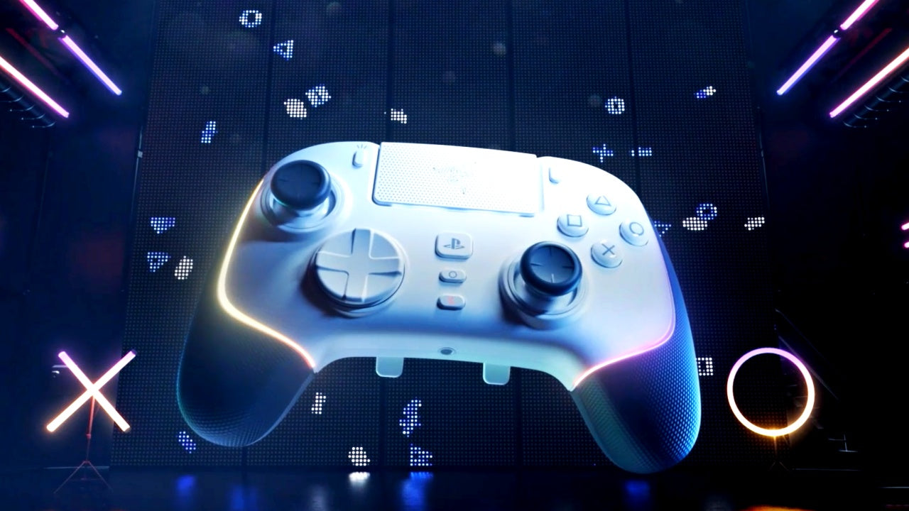 Officially Licensed Playstation Controller Razer Wolverine V2 Pro (White Edition)