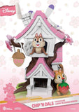 [JSM] Official Beast Kingdom Disney Chip N Dale Treehouse Diorama Stage Figure