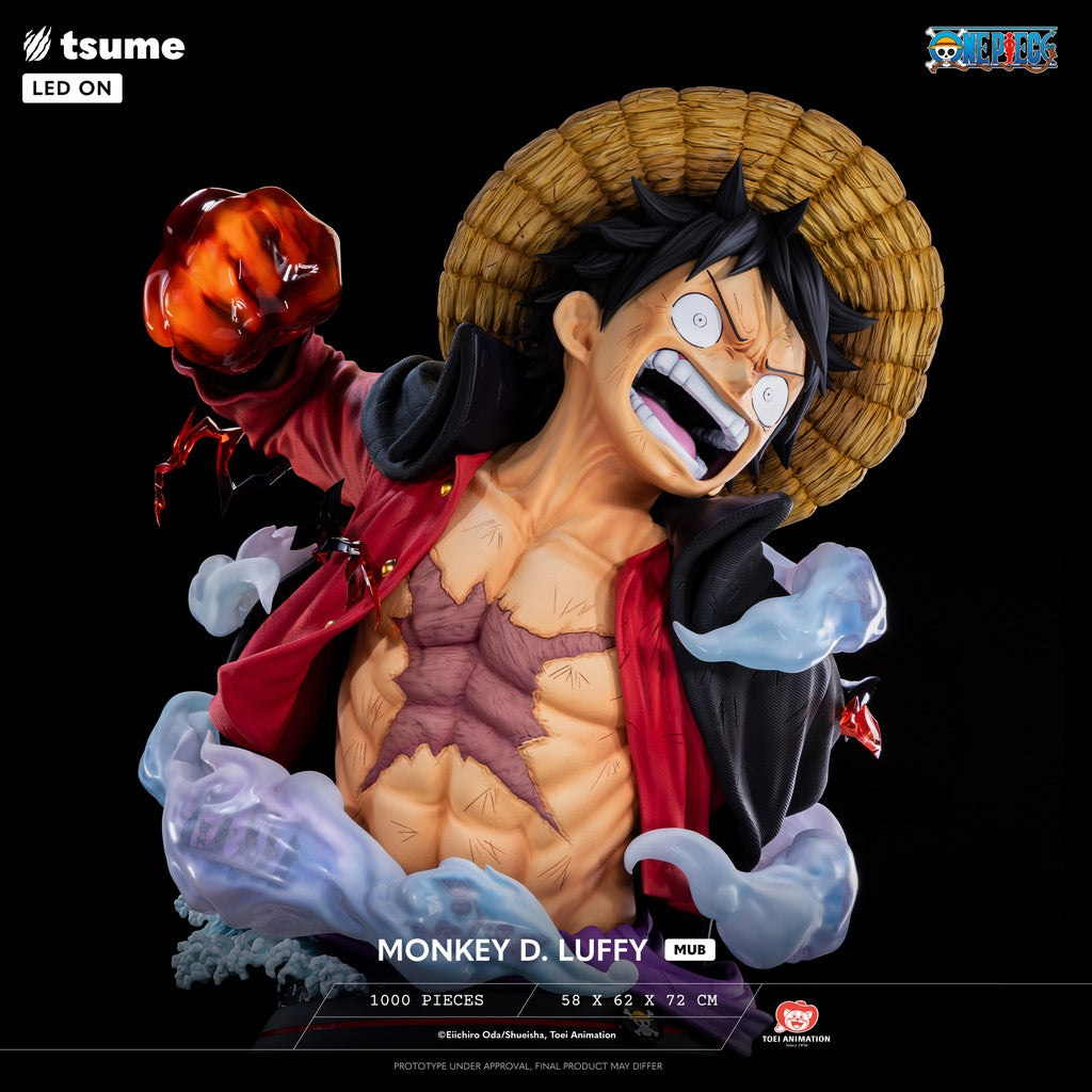 Tsume-Art Anime One Piece Monkey D. Luffy My Ultimate Bust Limited Edition 1000 Pieces Figure (72cm)