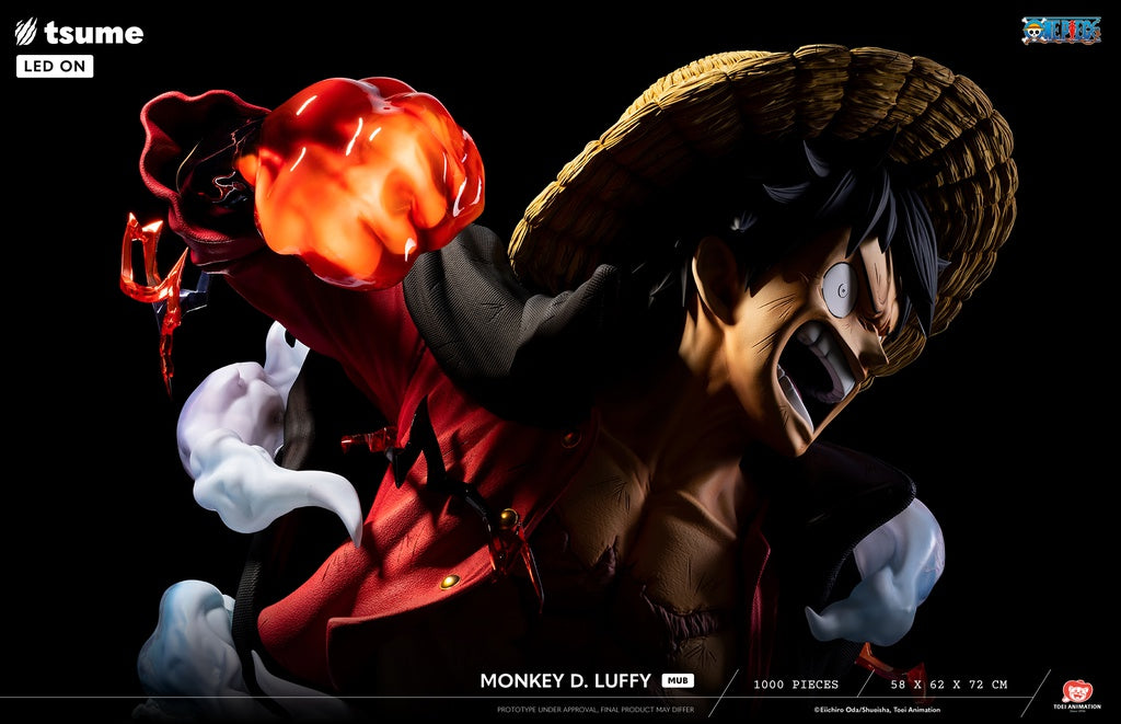 Tsume-Art Anime One Piece Monkey D. Luffy My Ultimate Bust Limited Edition 1000 Pieces Figure (72cm)