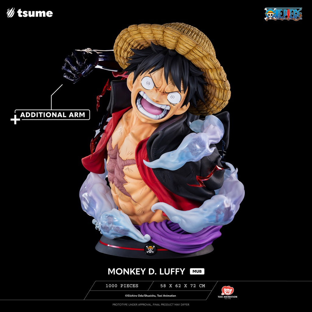 Tsume-Art Anime One Piece Monkey D. Luffy My Ultimate Bust Limited Edition 1000 Pieces Figure (72cm)