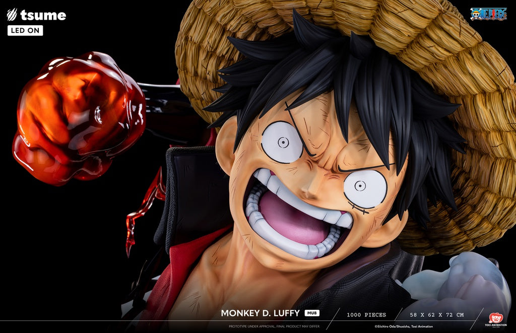 Tsume-Art Anime One Piece Monkey D. Luffy My Ultimate Bust Limited Edition 1000 Pieces Figure (72cm)