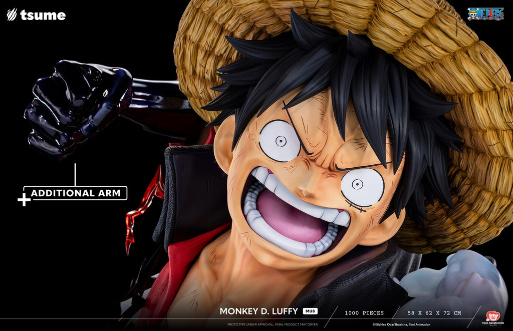 Tsume-Art Anime One Piece Monkey D. Luffy My Ultimate Bust Limited Edition 1000 Pieces Figure (72cm)